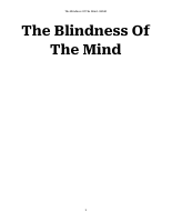 The Blindness Of The Mind.pdf